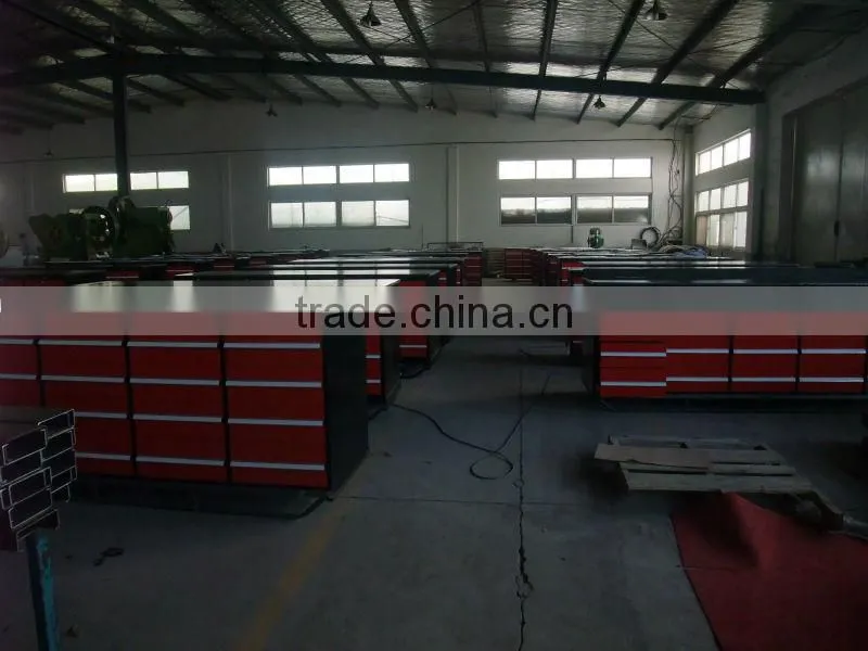 metal W2850mm*D800mm*H950mm workshop garage work bench
