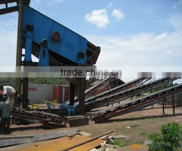 High Efficiency Rubber Flat Belt Conveyor