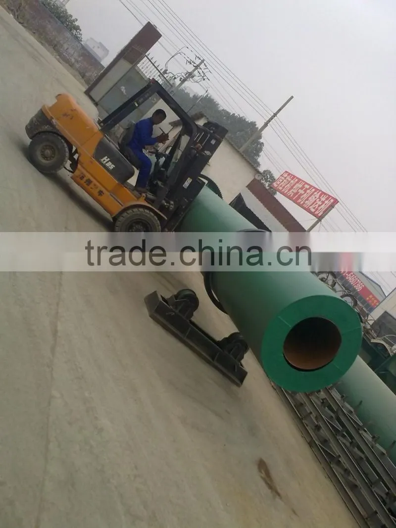 Rotary drum dryer/agricultural fertilizer machine