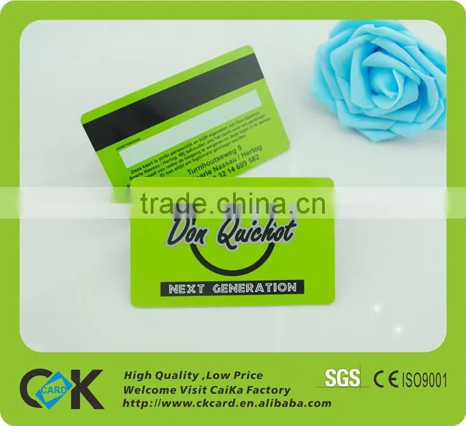 promotional pvc coupon printing with SGS insurance