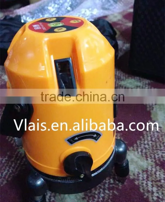 Construction machine accurate 5line laser level self leveling