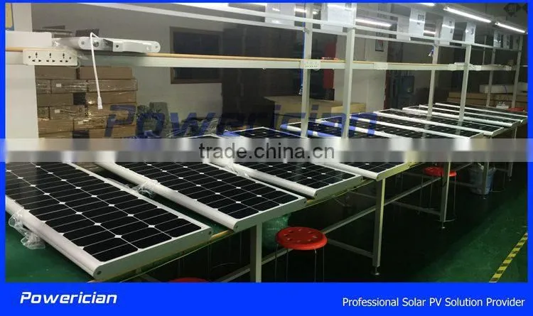 Powerician 40W Integrated Solar Street Light Auto Adjusted Waterproof LED Street Light Smart Garden Solar Lamp