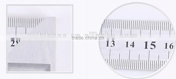 Non-deformation Stainless steel triangle ruler