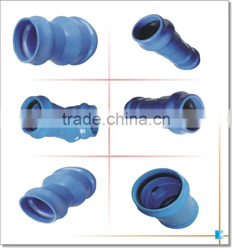 OEM custom product industry cast iron flexible pipe coupling