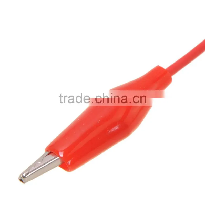 5 Color 10pcs Double-ended Test Leads Alligator Crocodile Roach Clip Jumper Wire