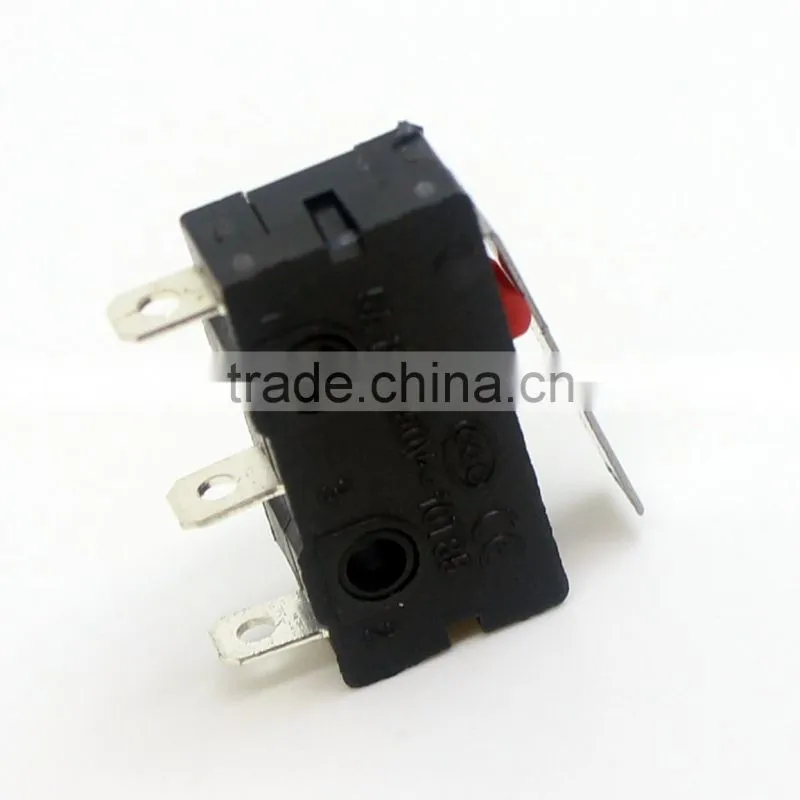 Micro switch 5A 250VAC with short lever