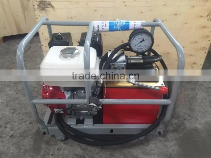 High Pressure Fast Speed Gasoline Hydraulic Pump With Honda GX160 for Power Supply