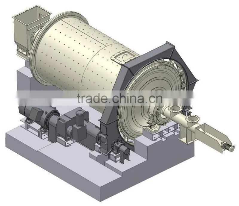 Calcium carbonate dry ball milling machine/ball mill