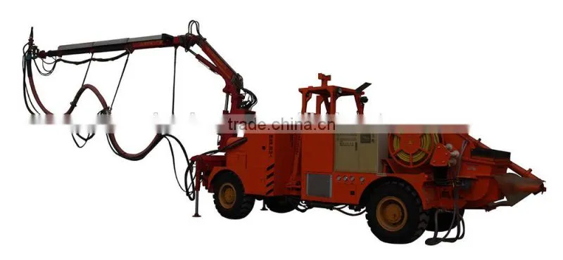 HSC2013 20m3/h tunnel application concrete spraying manipulator shotcrete arm