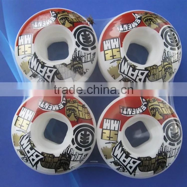 Wholesale skate board wheels with ABEC 9 bearings for skate board
