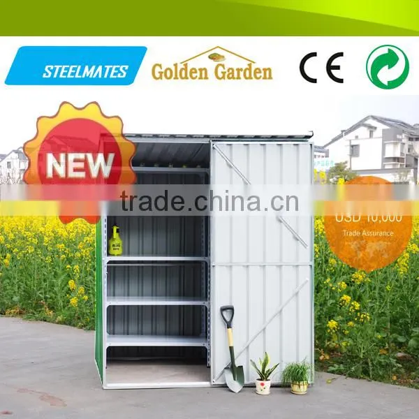 Easy assembly cheap diy metal shed