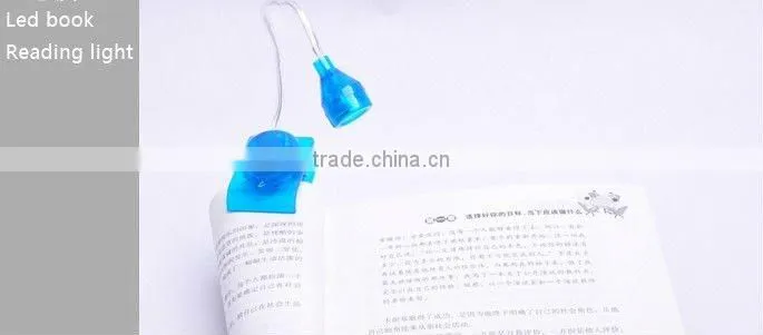 Adjust position reading lamp Mini Led Reading Light book clip