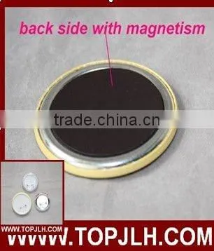 hot sale badge button pin making press machine custom metal pin badge with magnetic