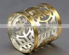 antique chair design napkin ring for wedding
