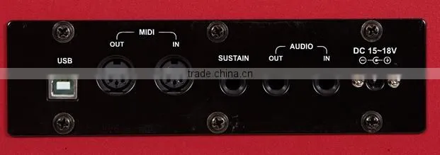 wholesale 88 key digital electric piano in red
