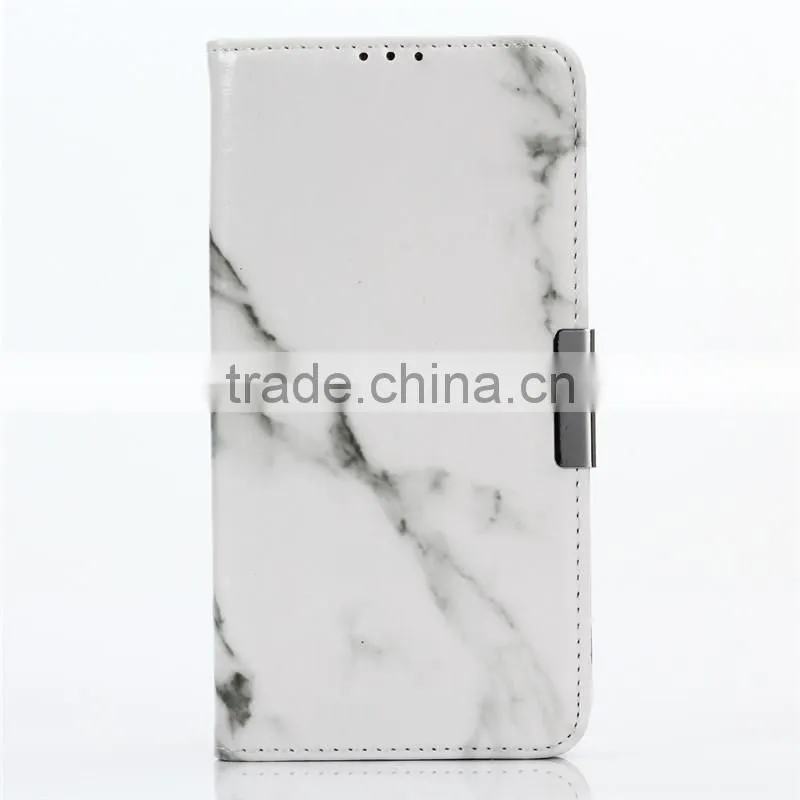 Noble design high quality marble PU card bumper/pocket cell phone case for Blackberry DTEK60