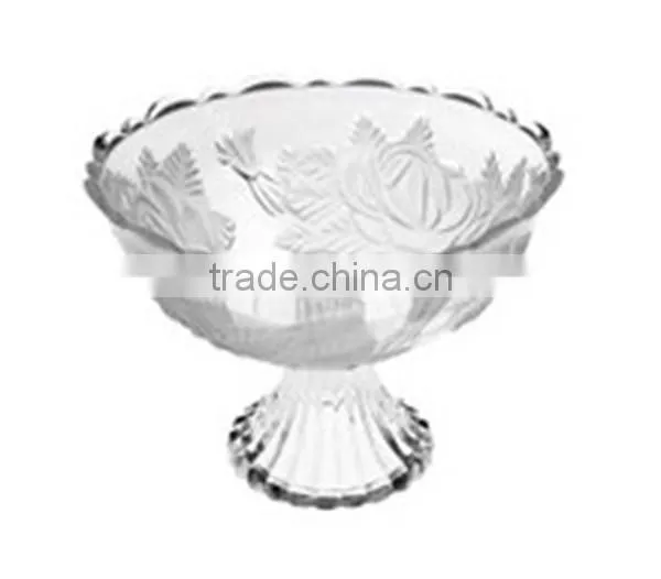 cheap machine made glass ice cream cups