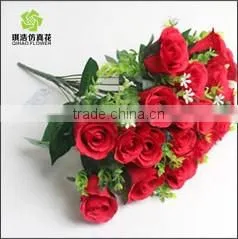 Wholesale artificial plant new dsign 3 heads silk tulip flower