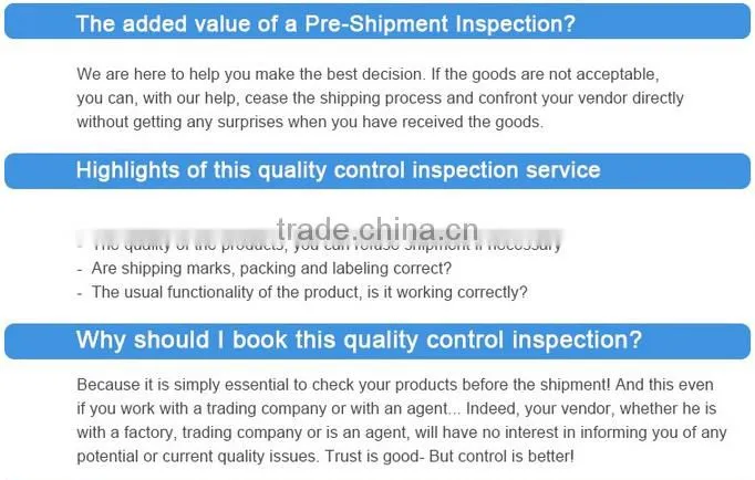 Inspection service for power tools check