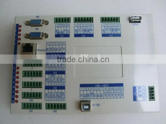 6332M Metal and non-metal cutting control laser cutter for auto focus laser head