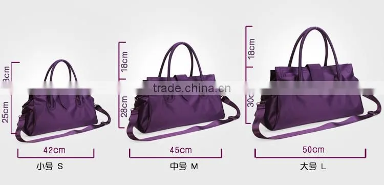 High quality microfiber travel business duffel bag