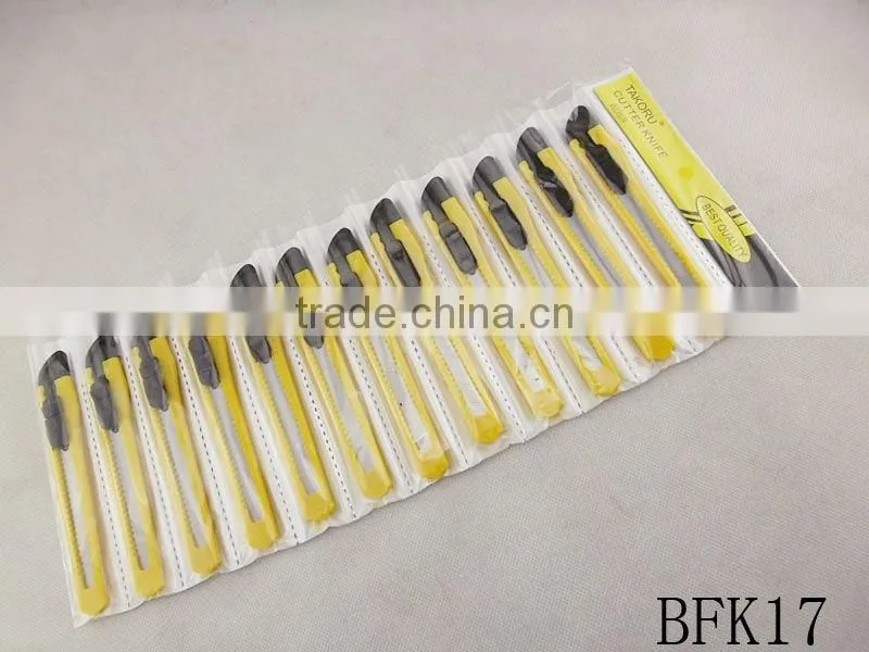 sliding blade knife, utility knife, retractable box cutter