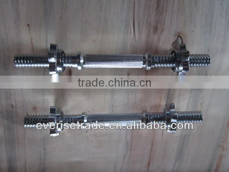 25.4mm / 28mm / 30mm Chrome barbell bar / short dumbbell bar