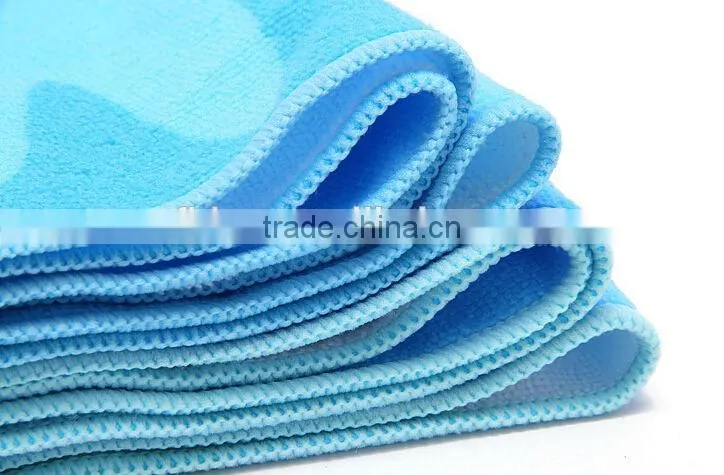 Promotion custom suede towel microfiber sport