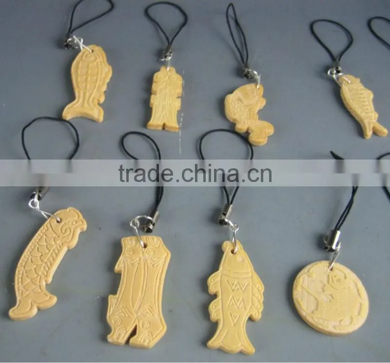 bamboo keyring