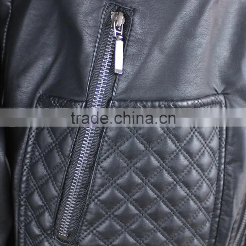 Korean Style Men Fashion Leather Jacket Cheap