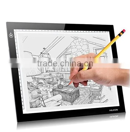 HUION A4 acrylic led light copy board tracer for artist and kids