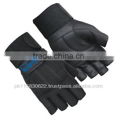 Professional High Quality Half Finger Weight Lifting Gloves / Sports Gloves