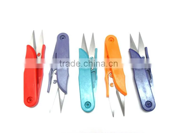 High Quality Sewing Tools Colorful Plastic Yarn Cutting Scissors