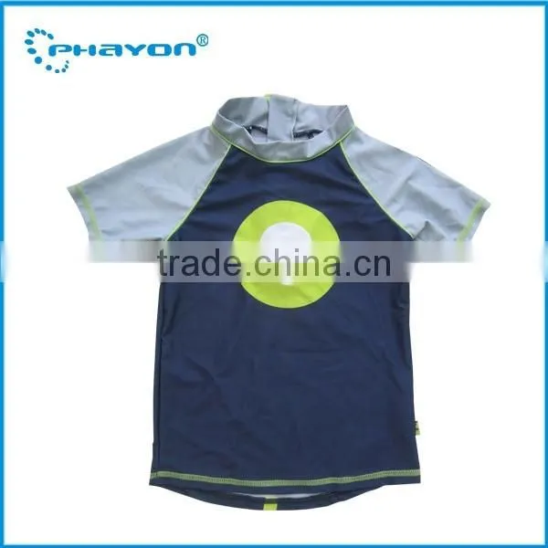 < OEM> Boys Rash Guard Long Sleeve swimwear rush guard lovely rash guard shirt