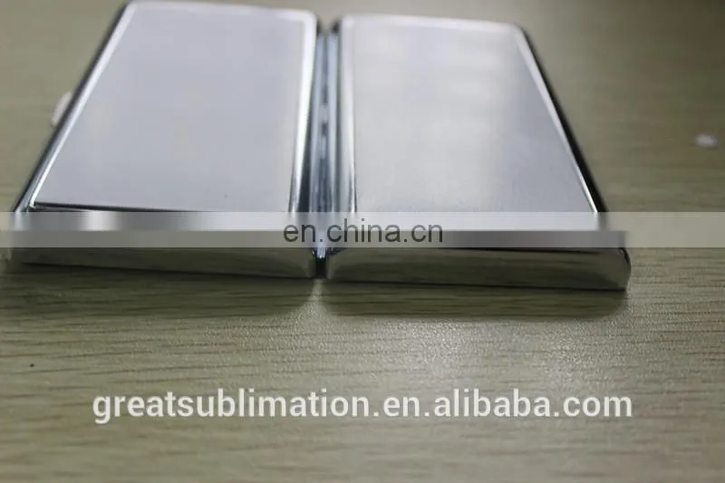 custom print cigarette case with aluminum sheet for sublimation