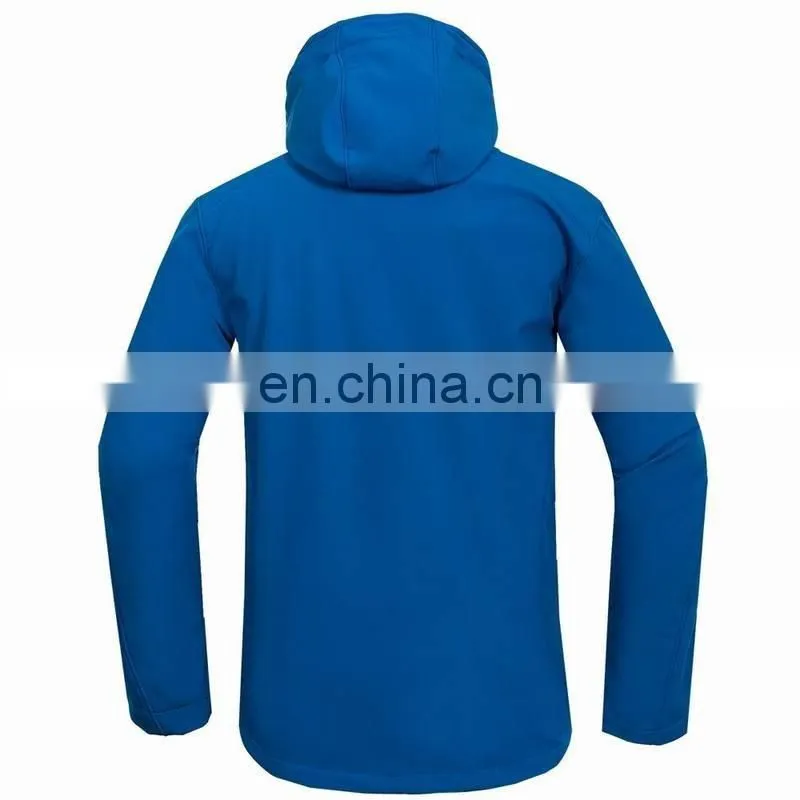 High quality waterproof softshell jacket for men outdoor printed clothing