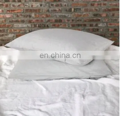 100% high quality linen bed sheet sets/bedding sets with stone washed/preshrunk