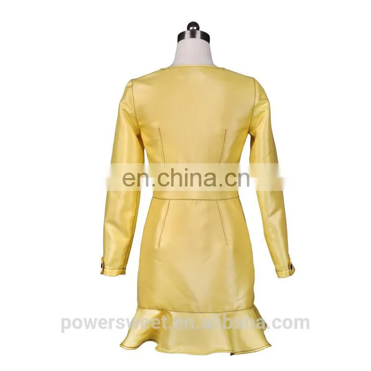 2015 New Collection Zipper Closure Fashion Women Dress