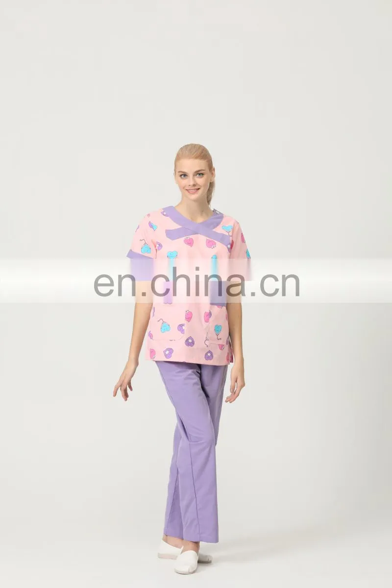 Surgical Cotton Uniform Or Antimicrobial Coat To Dr Seuss Scrub
