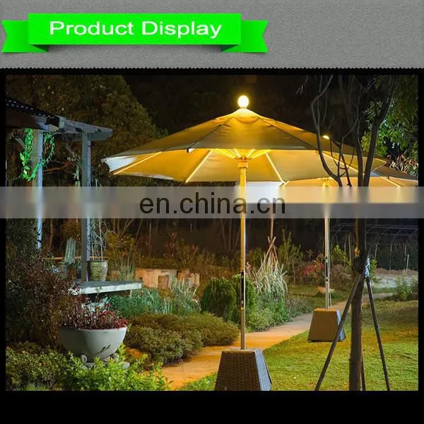 Party umbrella with led/Ourdoor umbrella with led/garden umbrella