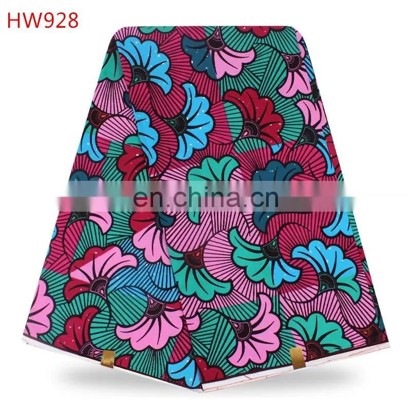 african wax prints fabric top quality hollandis wax cotton fabric