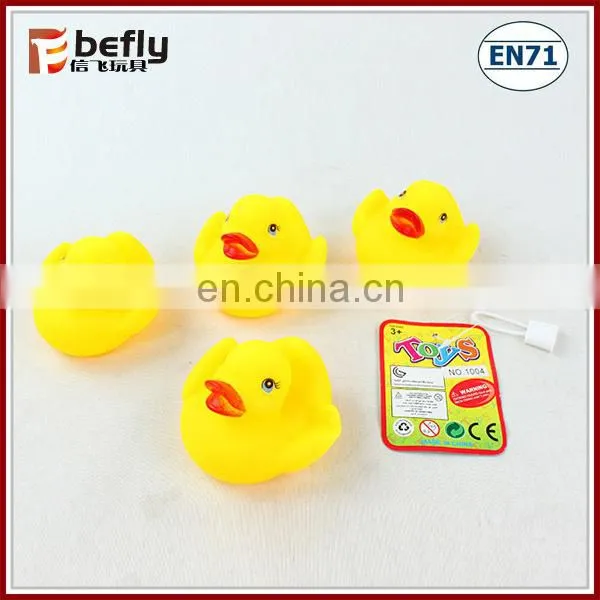 Baby pvc bath toys floating duck