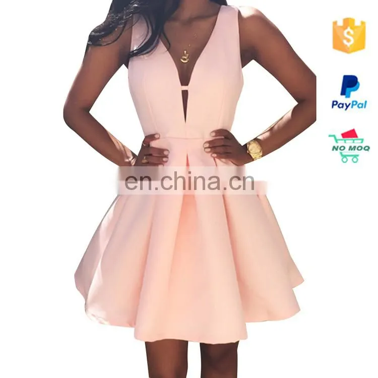 Hot Sale Halter Striped Short Sleeve Overbust Sexy Midi Off - Shoulder Dress