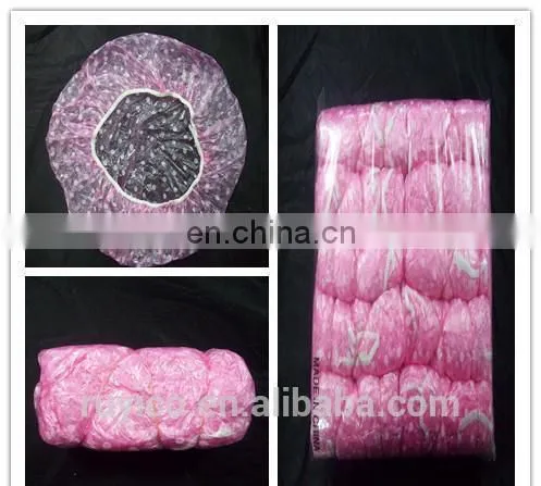 clear plastic shower cap / bathing cap