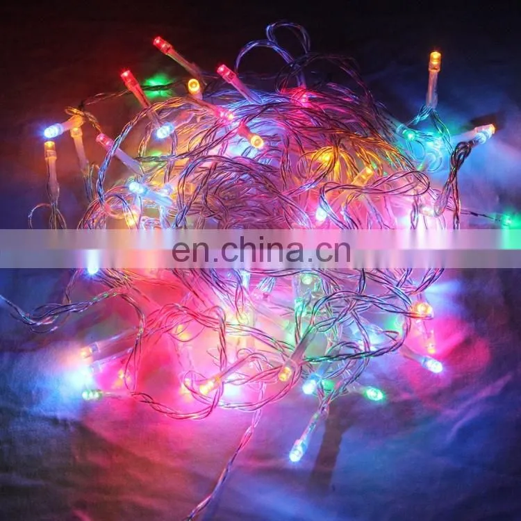 christmas decoration 2017 10m 80 LED RGB Light Battery String Decoration Light Party christmas lights
