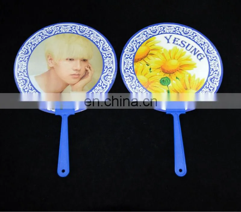 custom paper hand fans custom printed