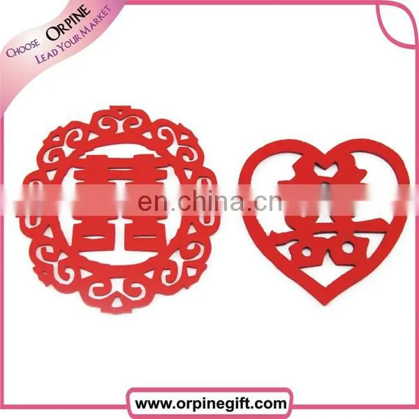 Eco-friendly Wholesale Embroidered Patches for Bestwishes in Chinese Style