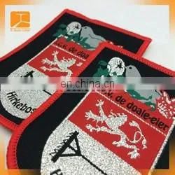 football shirt soccer patches printing sublimation flock patch
