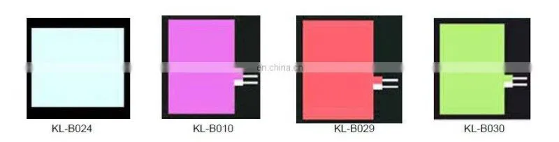 Custom fashion poster with EL Panel for Advertisement/Animation el poster/Flashing el poster