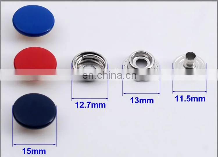 Painted Colorful Snap Button for Garment and Jacket BM10690